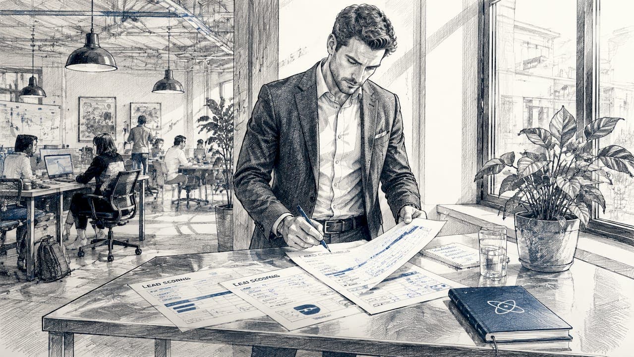 Concept de scoring de prospects : guide B2B 2026